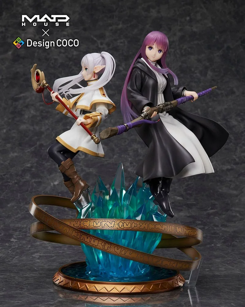 Frieren: Beyond Journey's End PVC Madhouse X Design Coco Statue 1/7 Frieren & Fern 30 cm + Extra Item